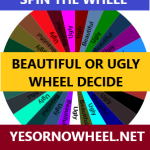 Beautiful or Ugly Wheel Decide