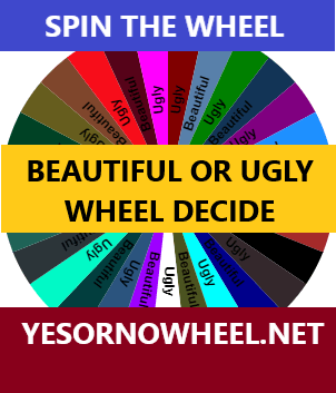 Beautiful or Ugly Wheel Decide: A Fun and Interactive Decision-Making Tool