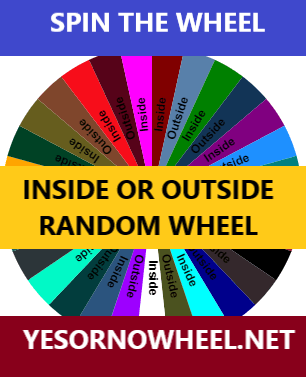 Inside or Outside Random Wheel Decide: A Fun and Versatile Decision-Making Tool