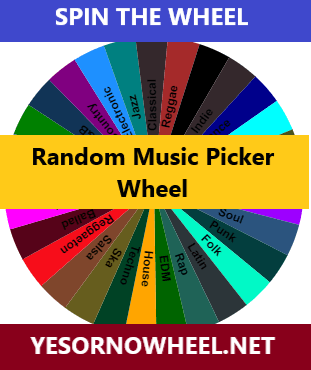 random music picker wheel
